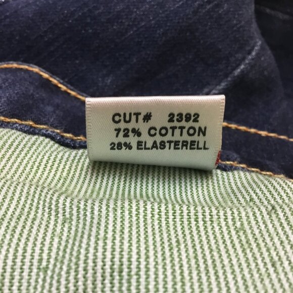 J Brand Womens 30 Dark Blue Bootcut Flare Jeans Cotton Blend USA Made - Picture 12 of 13